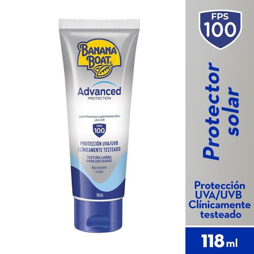 Protector solar BANANA BOAT Adavanced protection SPF 100 (118  ml)