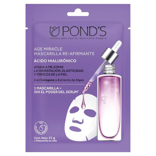 Mascarilla Facial PONDS Age Miracle Reafirmante (21  ml)