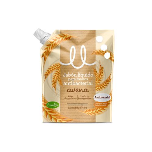 Jabón líquido CARULLA para manos aroma avena (2000  ml)