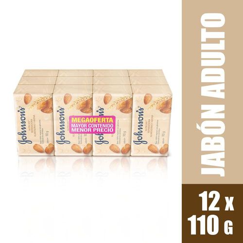 Jabón JOHNSON S Avena x6und 110gr (660  gr)