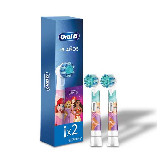 Repuesto Cepillo ORALB Eléctrico Disney Princess (2  und)