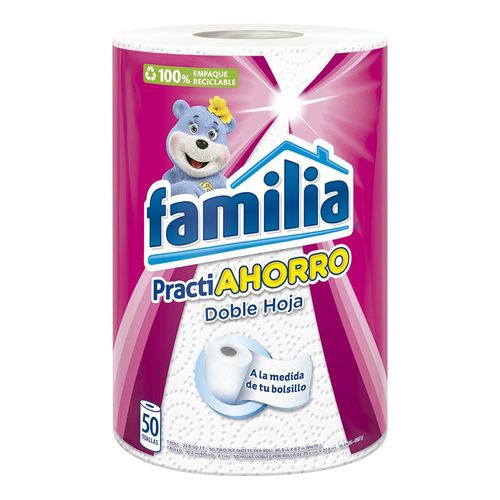 Toallas de cocina FAMILIA Practi ahorro blanca  (50  und)