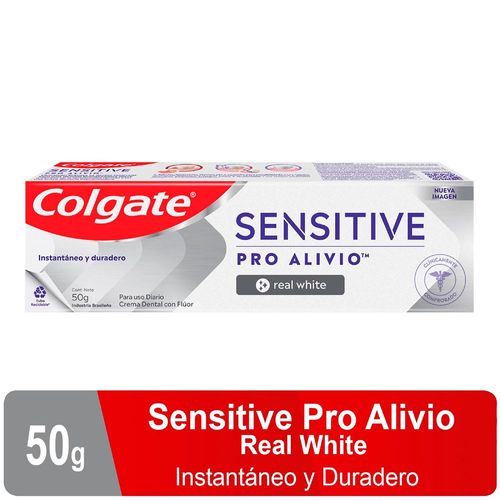 Crema Dental COLGATE Sensitive ProAlivio Real White (38  ml)