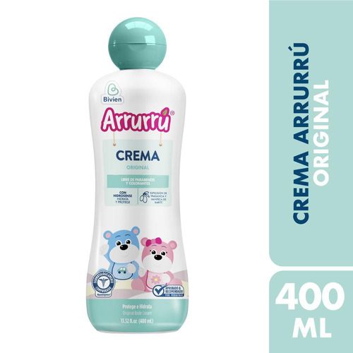 Crema Humectante ARRURRU Bebé (400  ml)