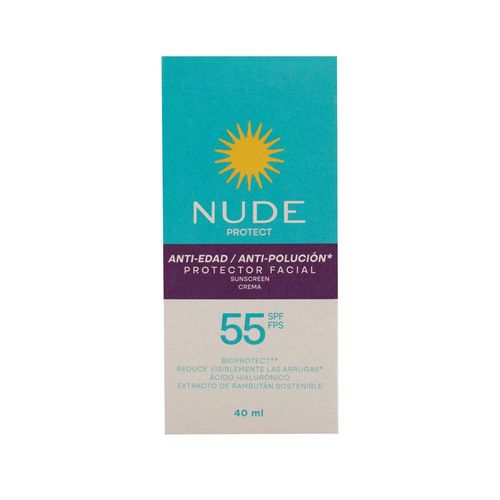 Protector solar NUDE Antiedad SPF 55 (40  ml)