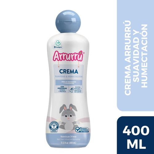 Cuidado Aseo Bebe ARRURRU SUAVIDAD Y HUMECTACION (400  ml)