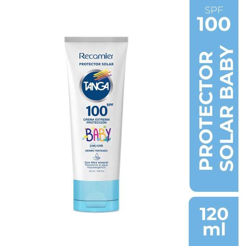 Protector TANGA SOLAR BABY CREMA SPF 100 (120  ml)