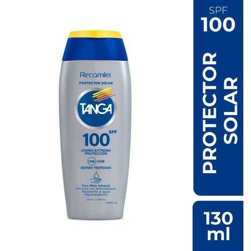 Protector TANGA SOLAR CREMA SPF 100 (130  ml)