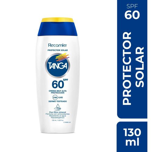 Protector TANGA SOLAR CREMA SPF 60 (130  ml)