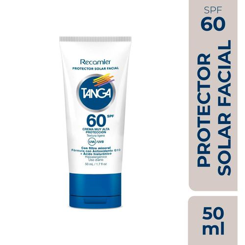 Protector TANGA FACIAL  SPF 60 (50  ml)