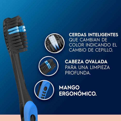 Cepillo De Dientes ORALB Cerdas de Carbón Activado Suave (2  und)