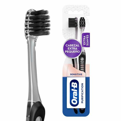 Cepillo De Dientes ORALB Sensitive Purification Extra Suave (2  und)