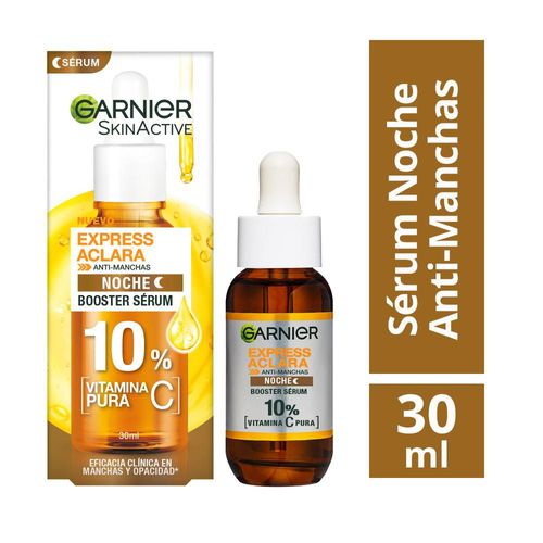 Serum GARNIER SKIN ACTIVE Antimanchas noche express aclara (30  ml)