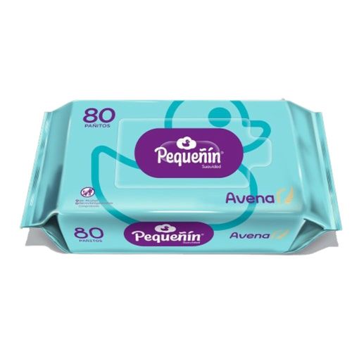 Pañitos húmedos PEQUENIN Avena (80  und)