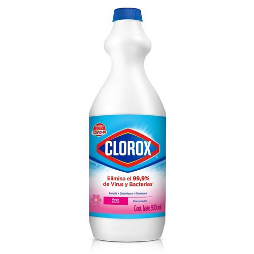 Blanqueador CLOROX magia floral (930  ml)