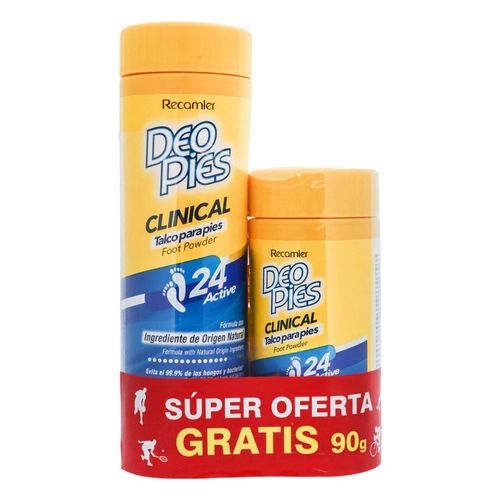 Oferta Talco DEO PIES Pies Clinical (150  gr)