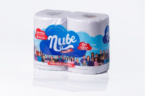 Papel Higienico NUBE  (120  mts)