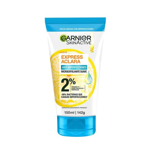 Limpiador facial GARNIER SKIN ACTIVE Express aclara anti imperfecciones (150  ml)