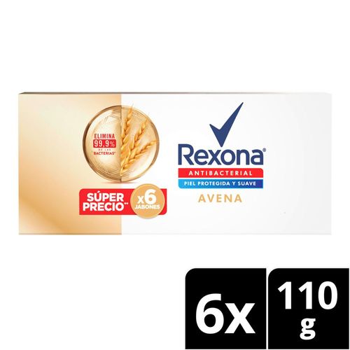 JABON REXONA ANTIB AVENA (660  gr)