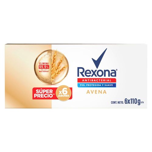 JABON REXONA ANTIB AVENA (660  gr)