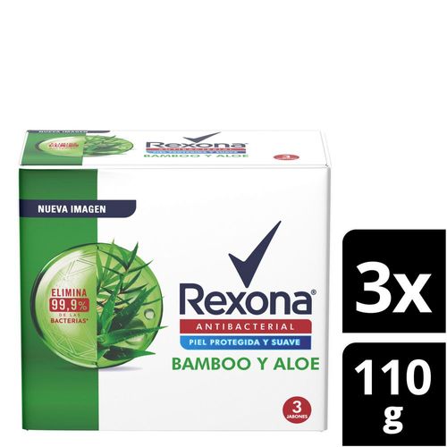 JABON REXONA ANTIB BAMBOO ALOE (330  gr)