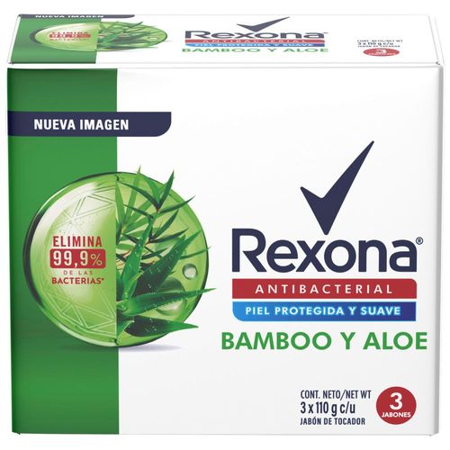 JABON REXONA ANTIB BAMBOO ALOE (330  gr)