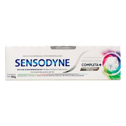 Crema SENSODYNE Dental Fluor Extra Bla (50  gr)