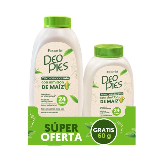 Talco DEO PIES Desodorante (180  gr)