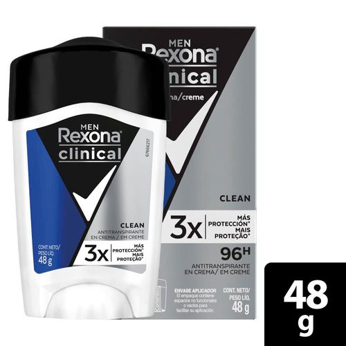 Desodorante REXONA Clinical Barra Hombre (48  gr)