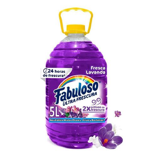 Limpia Pisos FABULOSO Antibacterial Lavanda (5000  ml)