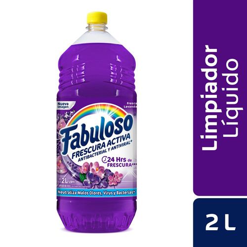 Limpia Pisos FABULOSO Antibacterial Lavanda (2000  ml)