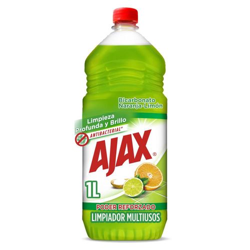 Limpia Pisos AJAX Naranja  Limón (1000  ml)