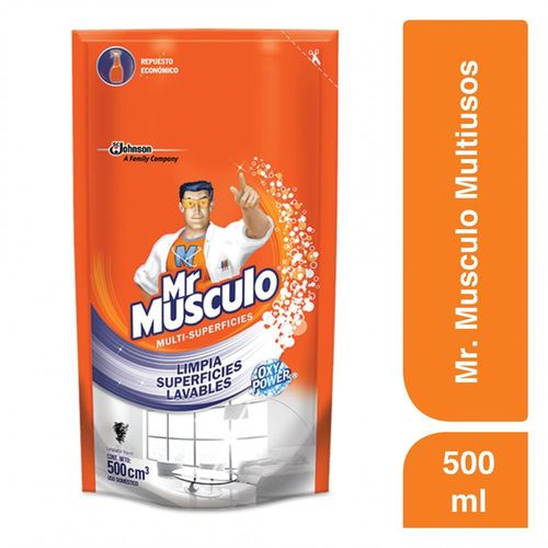 Limpiador multisuperficies MR MUSCULO repuesto multi superficies (500  ml)