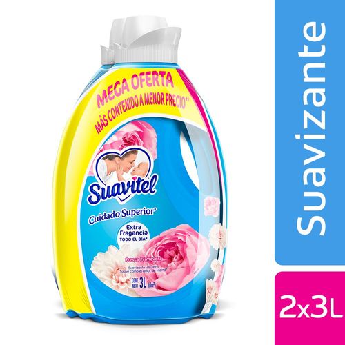 Suavizante SUAVITEL Cuidado Superior Fresca Primavera (6000  ml)