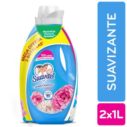 Suavizante SUAVITEL Cuidado Superior Fresca Primavera (2000  ml)