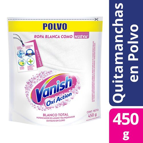 Quitamanchas VANISH polvo blanco (450  gr)