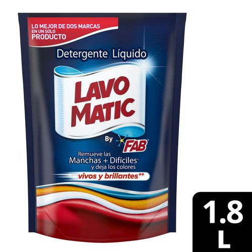 Detergente Líquido LAVOMATIC Regular Doypack (1800  ml)