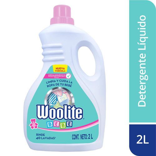 Detergente líquido  WOOLITE bebé (2000  ml)