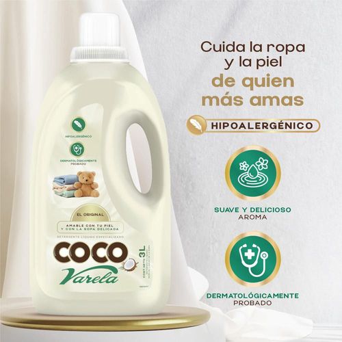 Jabón Líquido COCO VARELA Coco (3000  ml)