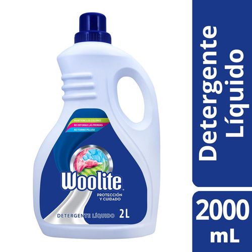 Detergente líquido WOOLITE protección y cuidado (2000  ml)