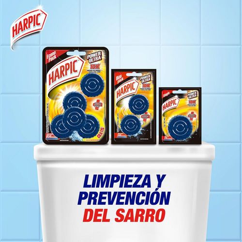 Desinfectante HARPIC para inodoros pastillas (180  gr)