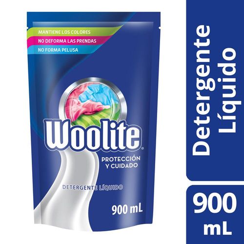 Detergente líquido WOOLITE protección y cuidado (900  ml)