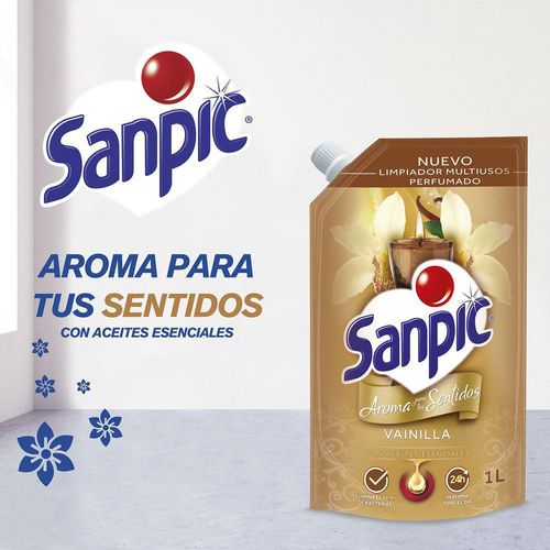 Limpia pisos SANPIC vainilla (1000  ml)