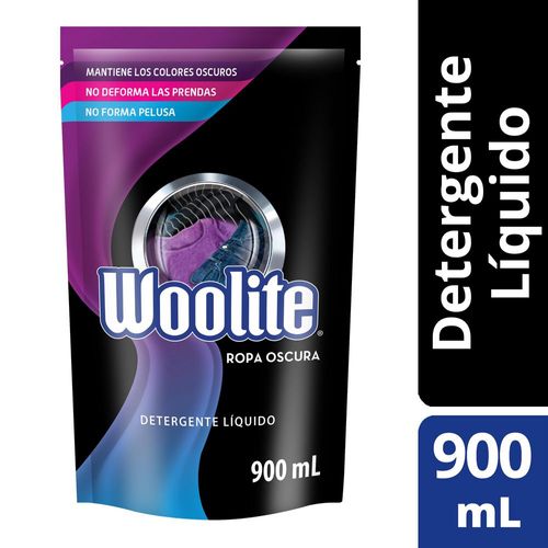 Detergente líquido WOOLITE ropa oscura (900  ml)