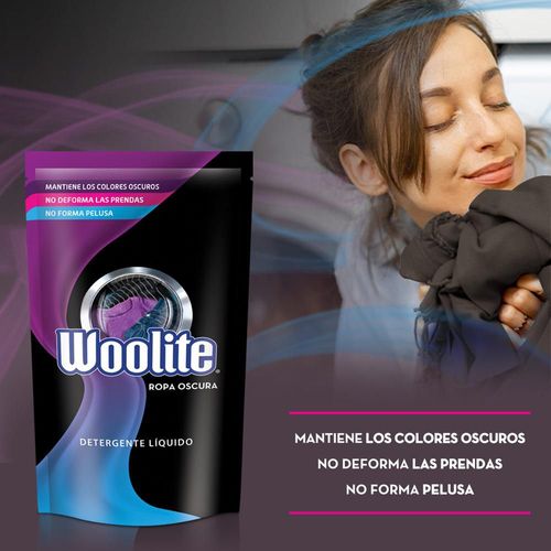 Detergente líquido WOOLITE ropa oscura (900  ml)