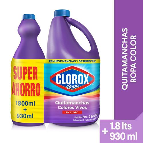 Quitamanchas CLOROX colores vivos (2730  ml)