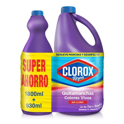 Quitamanchas CLOROX colores vivos (2730  ml)