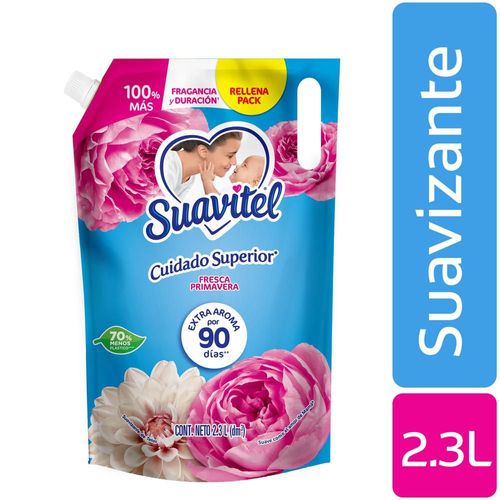 Suavizante SUAVITEL Cuidado Superior Fresca Primavera (2300  ml)