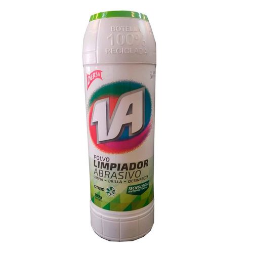 Detergente 1A POLVO ABRASIVO 1A LIMON (700  gr)