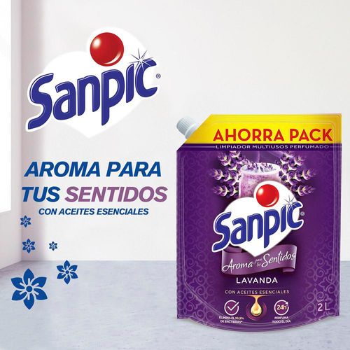 Limpia pisos SANPIC lavanda (2000  ml)